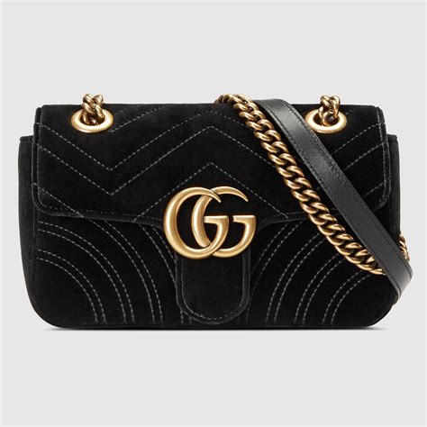 black velvet gucci bag fake|gucci velvet marmont mini.